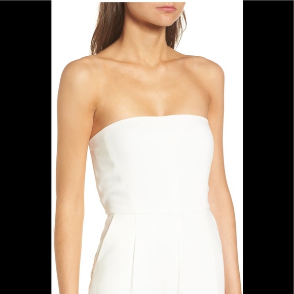 NWT! Line & Dot Marais Jumpsuit White - Picture 4 of 6